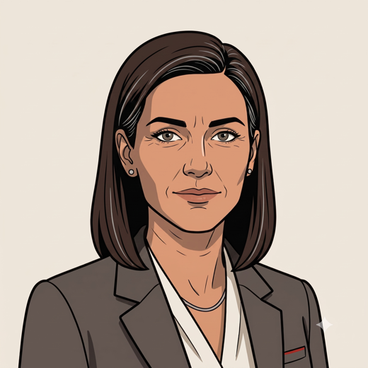 Dr. Rosa Villalobos, an AI-generated pharmacologist